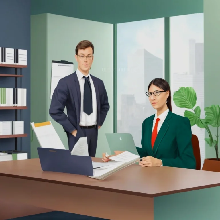 Entrepreneur consulting with lawyer