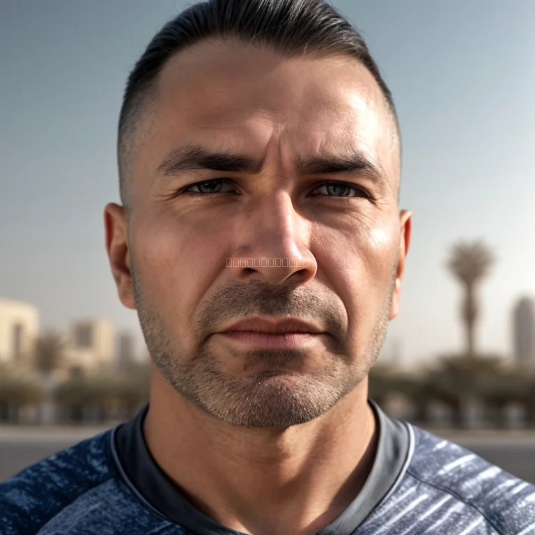 Portrait of Hassan Bin Said